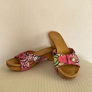 Coach clog sandals